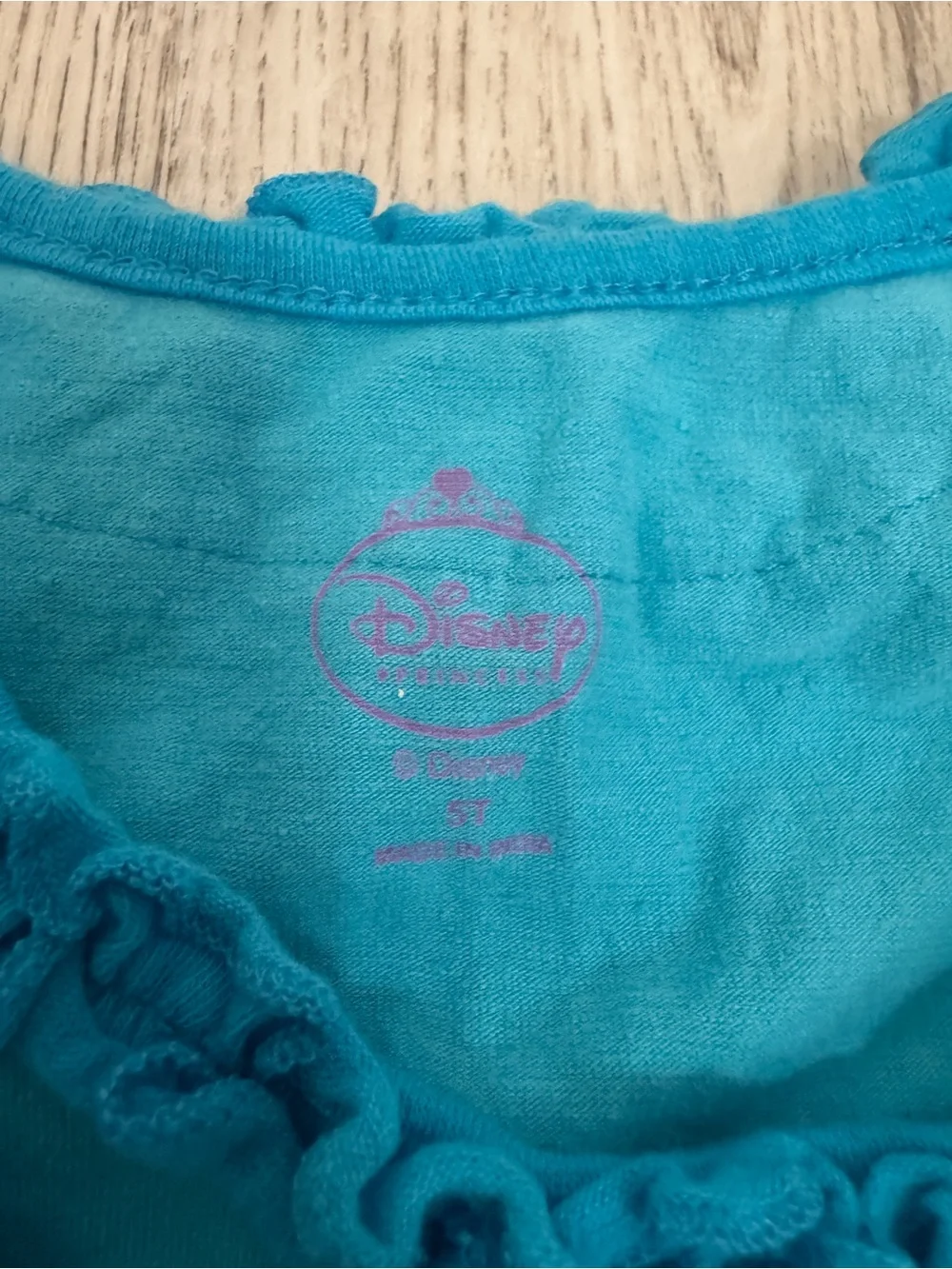 Disney Teal Mermaid Tank Top & Skirt Matching Set